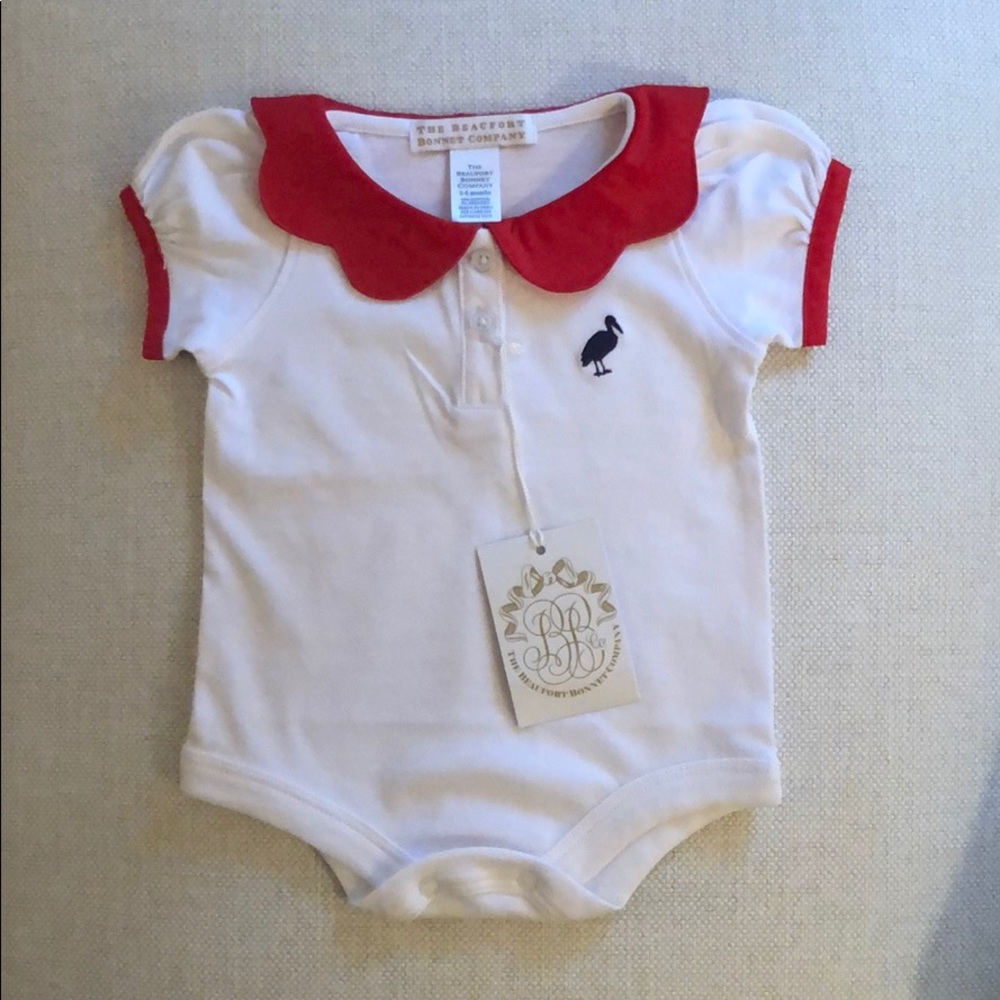 The Beaufort Bonnet Company TBBC onesie 0-6m NWT